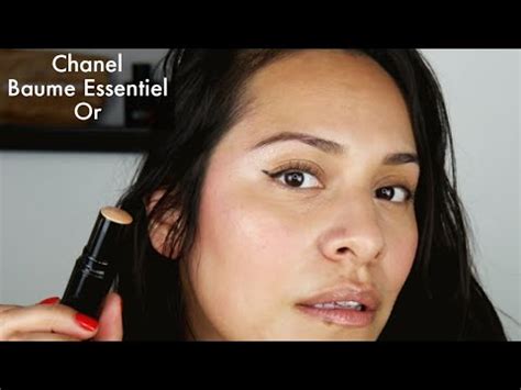 chanel baume sculpting|Chanel baume essentiel swatches.